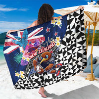 Kiwi New Zealand Rugby Sarong Kiwis Mascot Tropical Pattern