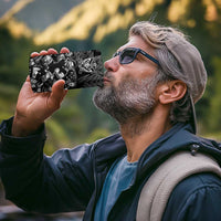 All Black Brothers Rugby 4 in 1 Can Cooler Tumbler New Zealand Maori Haka