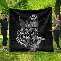 All Black Brothers Rugby Quilt New Zealand Maori Haka