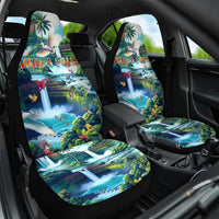 Wailua Falls Hawaii Car Seat Cover Kauai Natural Beauty DT02 One Size Art - Polynesian Pride