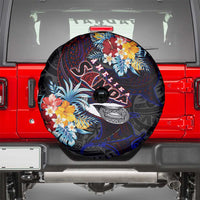 Amelika Samoa Sharks Polynesia Spare Tire Cover American Samoa