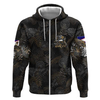 Personalized Shaka Girls America Samoa Hoodie Tropical Flowers Vintage