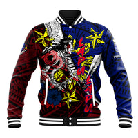 Philippines Lapu Lapu Baseball Jacket Chief Filipino Tattoo DT02 Unisex Art - Polynesian Pride