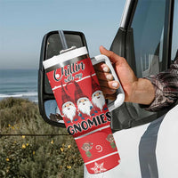 Chillin With My Gnomies Tumbler With Handle Merry Christmas DT03 - Polynesian Pride