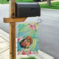 Hawaii Father's Day Garden Flag Happy Father And Child DT04 - Polynesian Pride