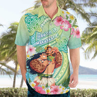 Personalised Hawaii Father's Day Hawaiian Shirt Happy Father And Child DT04 - Polynesian Pride