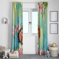 Hawaii Father's Day Window Curtain Happy Father And Child DT04 - Polynesian Pride