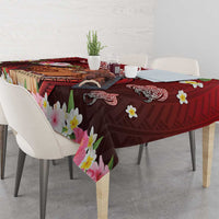 New Zealand Father's Day Tablecloth Happy Father And Child DT04 - Polynesian Pride