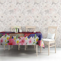 Samoa Father's Day Tablecloth Happy Father And Child DT04 - Polynesian Pride