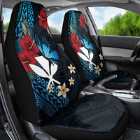 Hawaii Butterfly Car Seat Cover Kanaka Maoli Mix Hibiscus