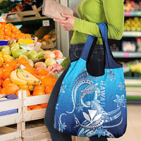 Hawaii Grocery Bag Turtle With Hammerhead Shark Oceanic