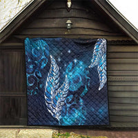 New Zealand Matariki Quilt Maori Koru Mix Silver Fern