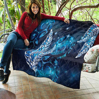 New Zealand Matariki Quilt Maori Koru Mix Silver Fern