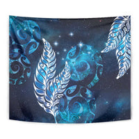 New Zealand Matariki Tapestry Maori Koru Mix Silver Fern