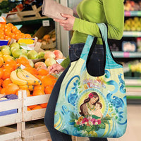 Hawaii Mother's Day Grocery Bag I Love You Mom DT04 - Polynesian Pride