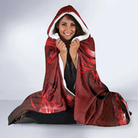 New Zealand Mother's Day Hooded Blanket I Love You Mom DT04 - Polynesian Pride