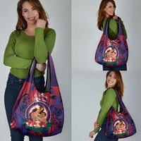 Samoa Mother's Day Grocery Bag I Love You Mom DT04 - Polynesian Pride