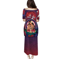 Personalised Samoa Mother's Day Puletasi I Love You Mom DT04 - Polynesian Pride