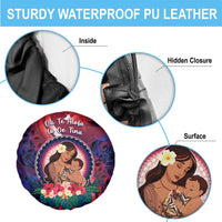 Samoa Mother's Day Spare Tire Cover I Love You Mom