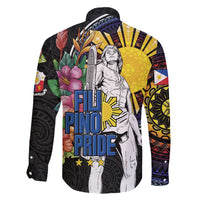 Filipinos Lapu-Lapu Hero Philippines Family Matching Tank Maxi Dress and Hawaiian Shirt Hibiscus Flowers Style