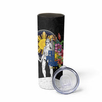 Filipinos Lapu-Lapu Hero Philippines Skinny Tumbler Hibiscus Flowers Style