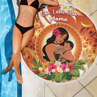 Tonga Mother's Day Beach Blanket I Love You Mom DT04 - Polynesian Pride