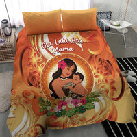 Tonga Mother's Day Bedding Set I Love You Mom