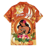 Personalised Tonga Mother's Day Hawaiian Shirt I Love You Mom DT04 - Polynesian Pride