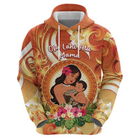 Personalised Tonga Mother's Day Hoodie I Love You Mom