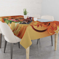 Tonga Mother's Day Tablecloth I Love You Mom DT04 - Polynesian Pride