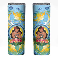 Personalised Fiji Mother's Day Skinny Tumbler I Love You Mom