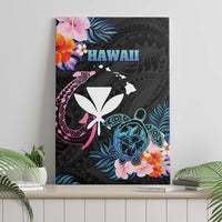 Hawaii Canvas Wall Art Kanaka Maoli With Fish Hook