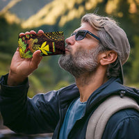 Personalised Hawaii 4 in 1 Can Cooler Tumbler Kanaka Maoli With Hammerhead Shark