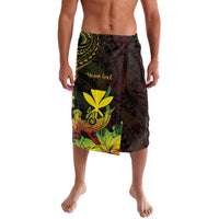 Personalised Hawaii Lavalava Kanaka Maoli With Hammerhead Shark