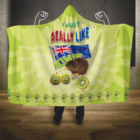 New Zealand Kiwi Hooded Blanket I Just Really Like Kiwis DT04 - Polynesian Pride
