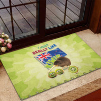 New Zealand Kiwi Rubber Doormat I Just Really Like Kiwis DT04 - Polynesian Pride