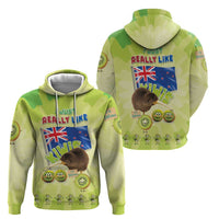 New Zealand Kiwi Zip Hoodie I Just Really Like Kiwis DT04 - Polynesian Pride
