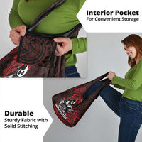 Hawaii Ikaika Warrior Grocery Bag Hawaiian Tribal Tattoo