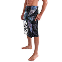 New Zealand Aotearoa Lavalava Maori Hei Manaia Purple Paua Shell