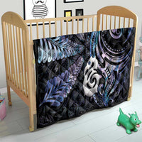 New Zealand Aotearoa Quilt Maori Hei Manaia Purple Paua Shell