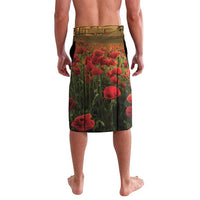 New Zealand ANZAC Day Lavalava The Ode Remembrance And Poppy