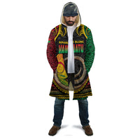 Vanuatu Language Week Cloak Boar Tusk Warrior Tribal Floral Pattern