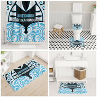 Aotearoa Ngati Kahungunu Bathroom Set New Zealand Traditional Maori Pattern