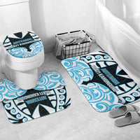 Aotearoa Ngati Kahungunu Bathroom Set New Zealand Traditional Maori Pattern