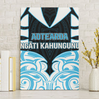 Aotearoa Ngati Kahungunu Canvas Wall Art New Zealand Traditional Maori Pattern