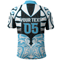 Custom Aotearoa Ngati Kahungunu Polo Shirt New Zealand Traditional Maori Pattern DT05 - Polynesian Pride