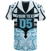 Custom Aotearoa Ngati Kahungunu T Shirt New Zealand Traditional Maori Pattern