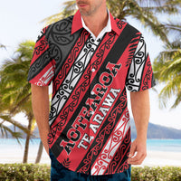 Personalised Aotearoa Te Arawa Hawaiian Shirt New Zealand Maori Tribal Fern Pattern DT05 - Polynesian Pride