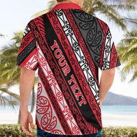Personalised Aotearoa Te Arawa Hawaiian Shirt New Zealand Maori Tribal Fern Pattern DT05 - Polynesian Pride