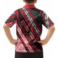 Personalised Aotearoa Te Arawa Hawaiian Shirt New Zealand Maori Tribal Fern Pattern DT05 - Polynesian Pride